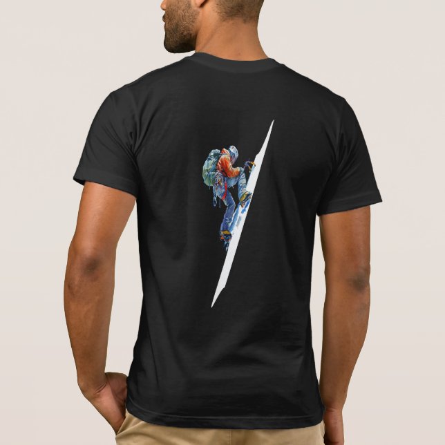 Klettern T-Shirt (Rückseite)