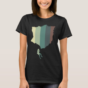 Klettern - Vintages Cooles Girl Rock T-Shirt