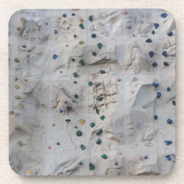Klettern-Wand Getränkeuntersetzer (Vorderseite)
