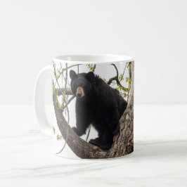 Kletternder schwarzer Bär Kaffeetasse