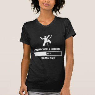 Kletterndes Fähigkeits-Laden T-Shirt