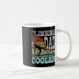 Kletterpapa wie ein normaler Papa, aber cooler - F Kaffeetasse