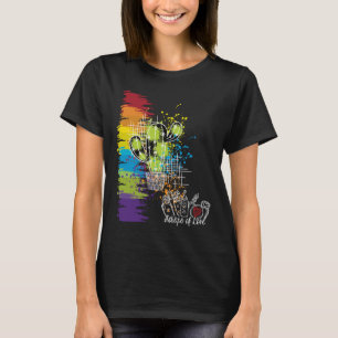 Kletterpartien der Liebe farbenfrohe Kakteen Dunke T-Shirt