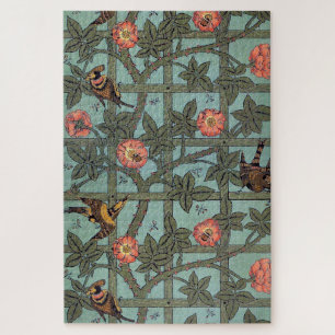 Kletterrose & Kleiner Vogel, William Morris
