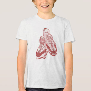 Kletterschuhe Tri-Blend Shirt