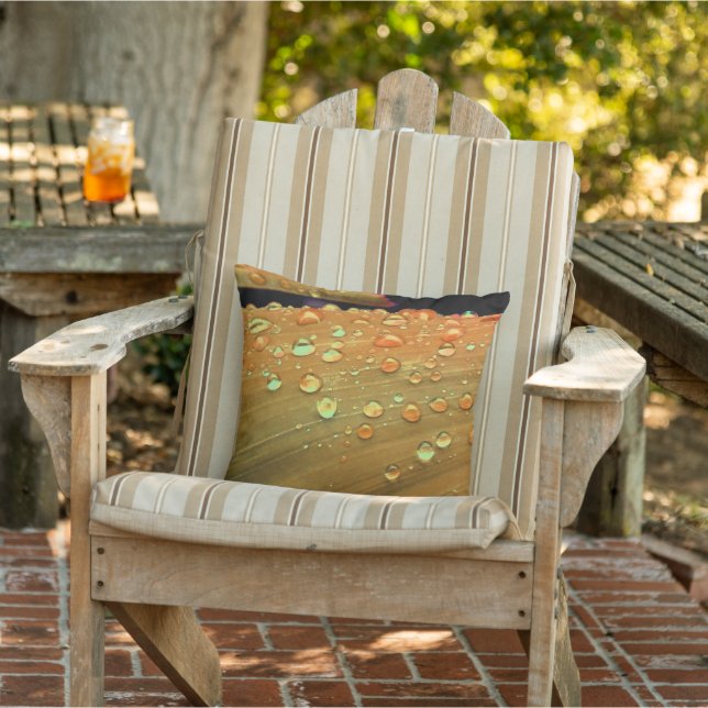 Kletterseile, Spacey Rust Orange Kissen (Stuhl)