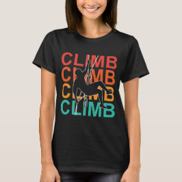 Klettersteig, Berggipfel Brave Adventure T-Shirt
