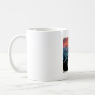 Klettersteig für einen Lifer - Epische Vogelbeobac Kaffeetasse