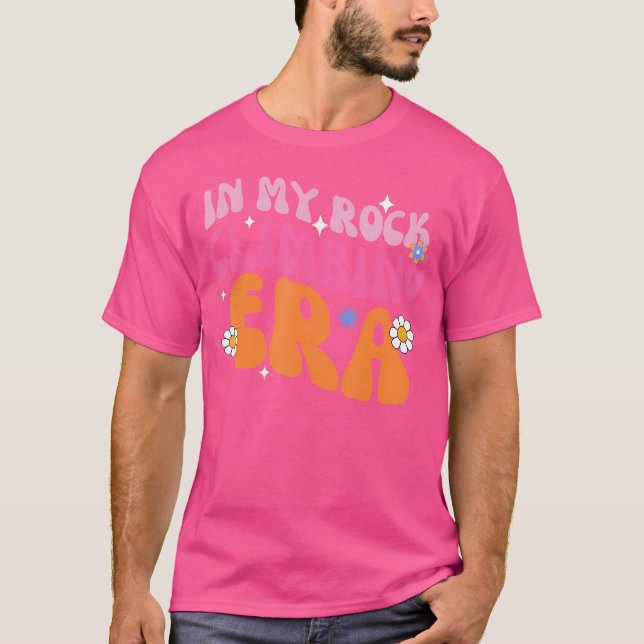 Klettersteig in meinem Felsen Kletterparadies T-Shirt (Vorderseite)