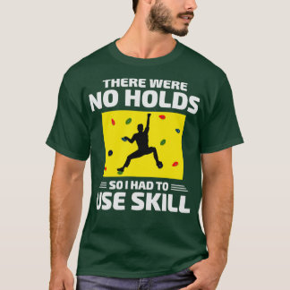 Klettersteig Kletterwand im Innern Kletterwand T-Shirt