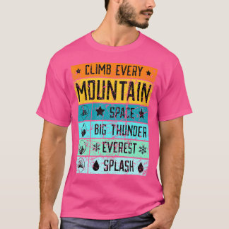 Klettersteig Mt Everest Shirt Splash Shirt Space