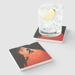 Kletterstein Untersetzer