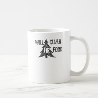 Klettert Tannen-Nahrung Kaffeetasse