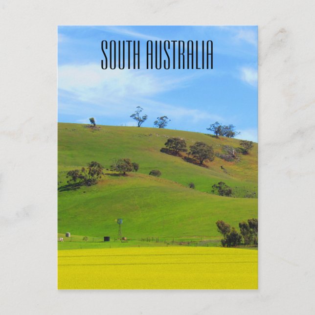 Klettertal Süd-Australia Postkarte (Vorderseite)