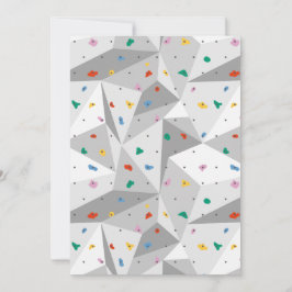 Kletterwand Einladung