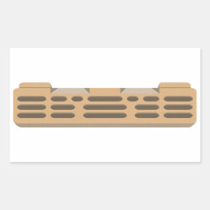 Kletterwand für Hangboard-Boulding Rechteckiger Aufkleber