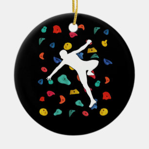 Kletterwand Kletterwand im Innern - Sport Keramik Ornament