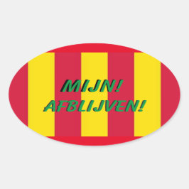 Kleurrijke Koffer Sticker