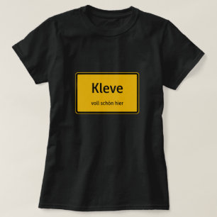 Kleve Damen Frauen T-Shirt Tshirt Shirt