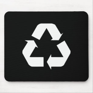 Klicken Sie auf Green-White-Recycle-Design-Standar Mousepad