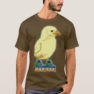Klicken Sie auf Inline-Skater mit Inline-Skaten T-Shirt