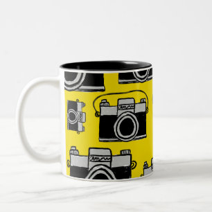 KLICKEN SIE AUF KLICK! ZWEIFARBIGE TASSE
