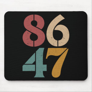Klicken Sie auf Vintagen 80er Style 86 47 Anti Tru Mousepad