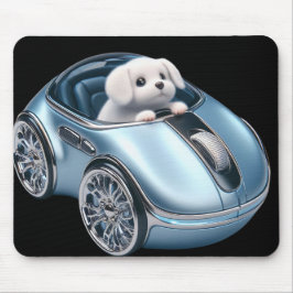 Klicken Sie auf & Vroom: Puppy Driver 2. Ausgabe Mousepad