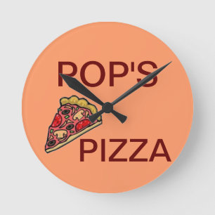 KLICKEN SIE HIER AUF LOGO UND TEXT HINZUFÜGEN RUNDE WANDUHR