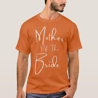 Klicken Sie, um die Mutter der Braut Hochzeitsstim T-Shirt