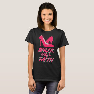 Klickige, rosa Bibelzitat Frauen T-Shirt
