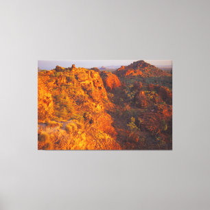 KLIFFEN AUS RED 40x60 Leinwanddruck