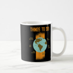 Klima für den Schutz des Planeten gerettet Kaffeetasse