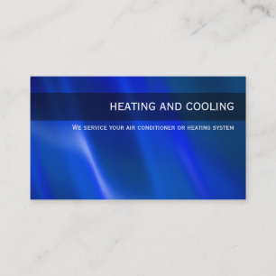 Klima-Kontrollen-Geschäfts-Karten Visitenkarte