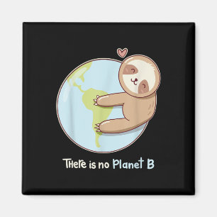 Klima zum Schutz der Umwelt der Sloth Earth Magnet