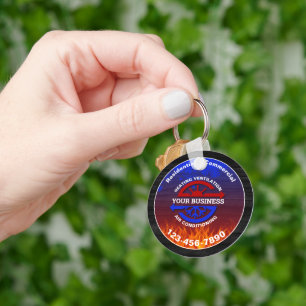 Klimaanlage, Heizung und Klimaanlage Schlüsselanhänger