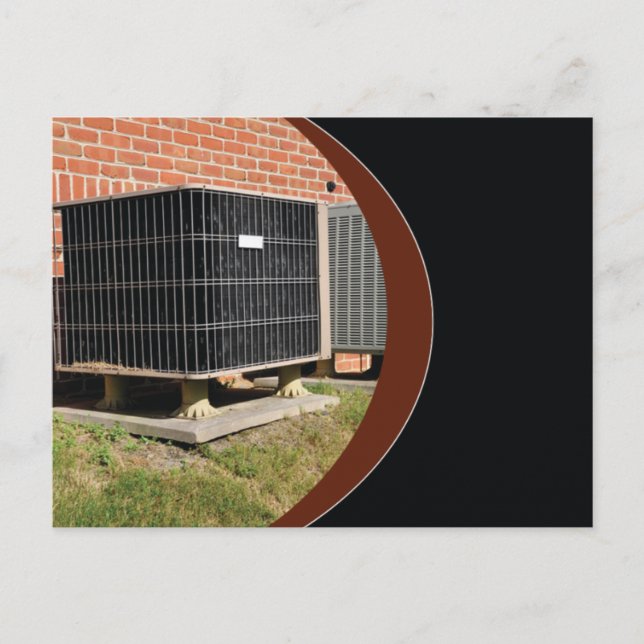 Klimaanlage Postkarte (Vorderseite)