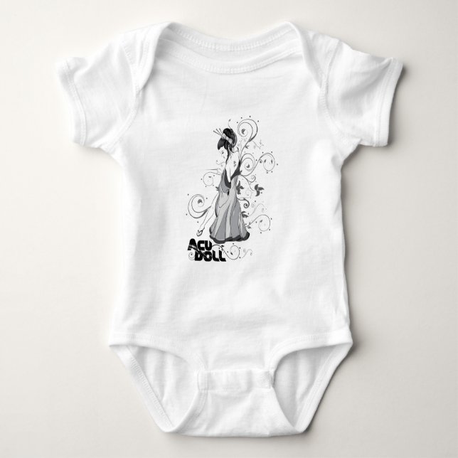 KLIMAANLAGE-PUPPE BABY STRAMPLER (Vorderseite)