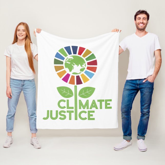Klimagerechtigkeit - Globale Ziele der Vereinten N Fleecedecke (Beispiel)