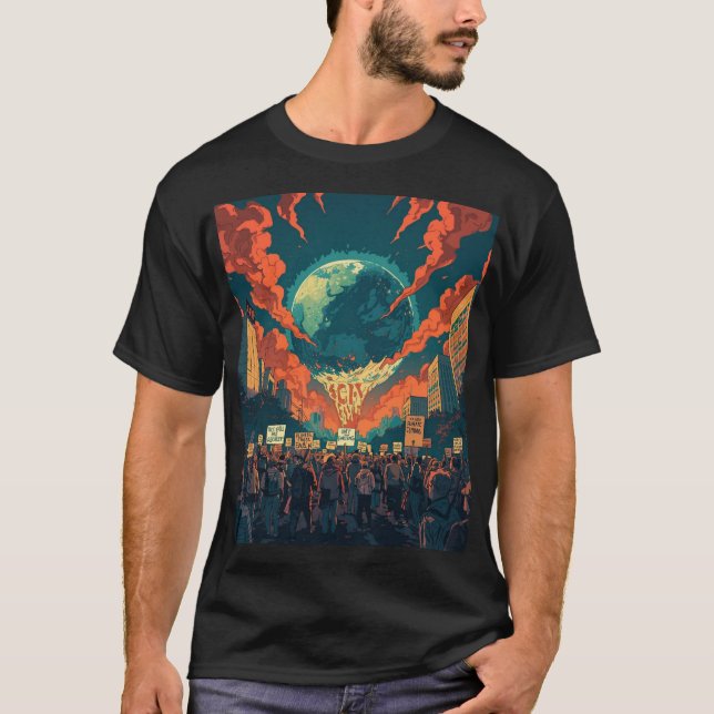 Klimaktivismus T-Shirt (Vorderseite)