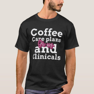 Klimapflegepläne für Krankenpflegeschüler Kliniken T-Shirt