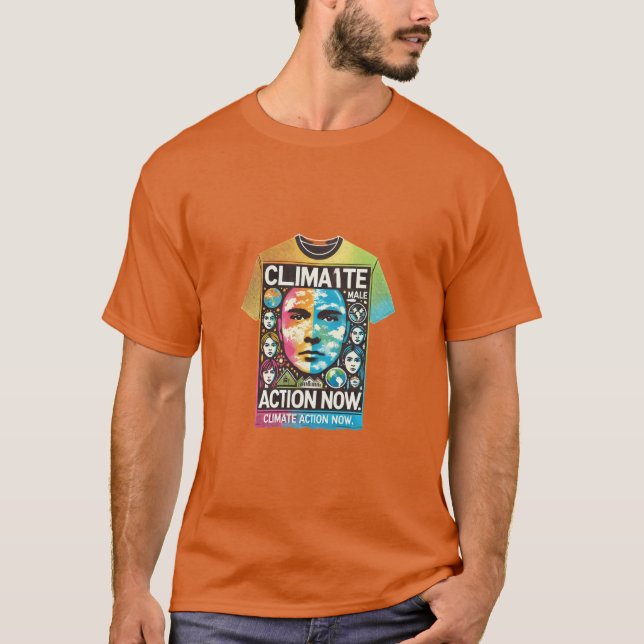 Klimapolitik jetzt T-Shirt (Vorderseite)