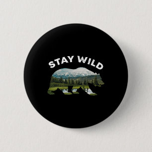 Klimaschutz-Bär T Button