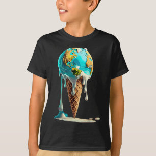 Klimaschutz - Globale Erwärmung - Schmelztag der E T-Shirt