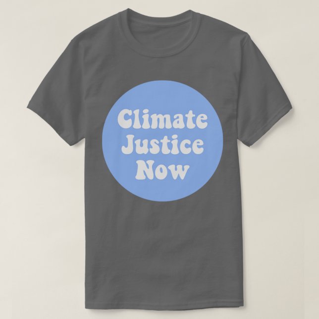 Klimaschutz jetzt2 T-Shirt (Design vorne)