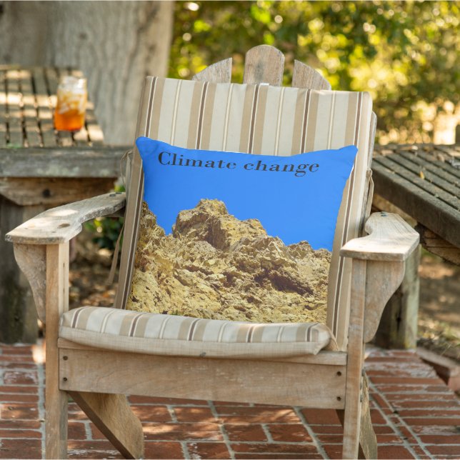 Klimaschutz Kissen (Stuhl )