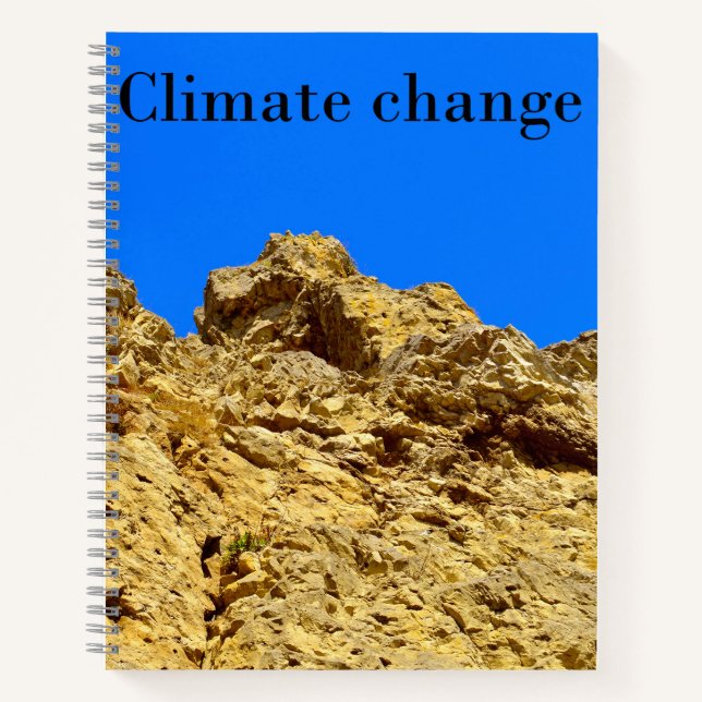 Klimaschutz Notizbuch (Vorderseite)
