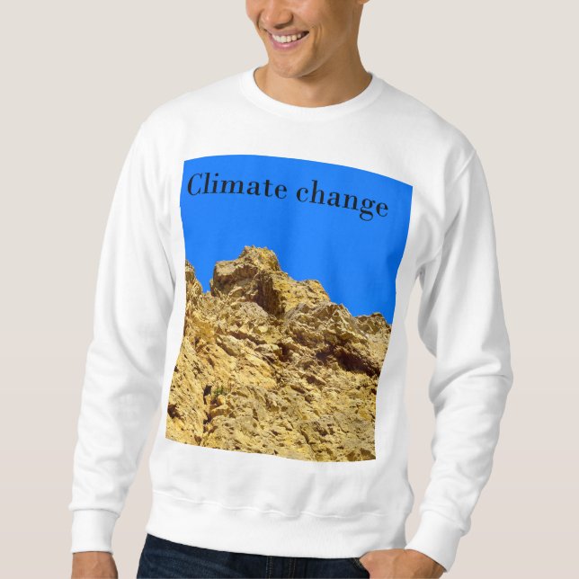 Klimaschutz Sweatshirt (Vorderseite)