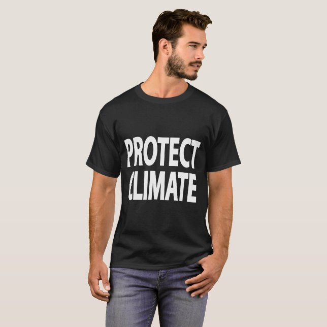 Klimaschutz T-Shirt (Vorne ganz)