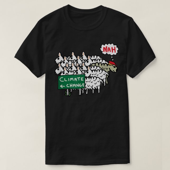 Klimaschutz T-Shirt (Design vorne)